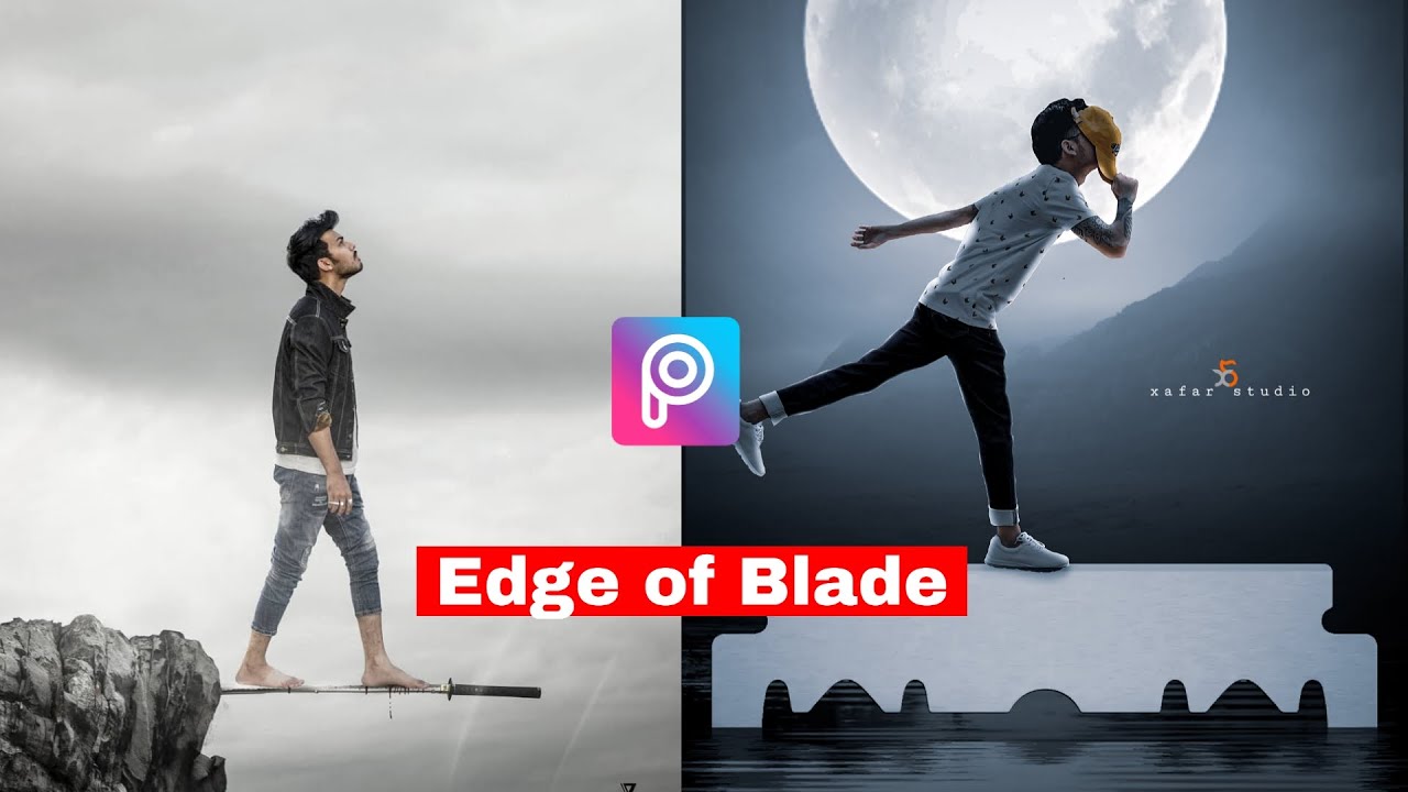 Picsart Edge of Blade Photo Editing | PicsArt Blade Concept Photo editing Tutorial | Xafar Studio
