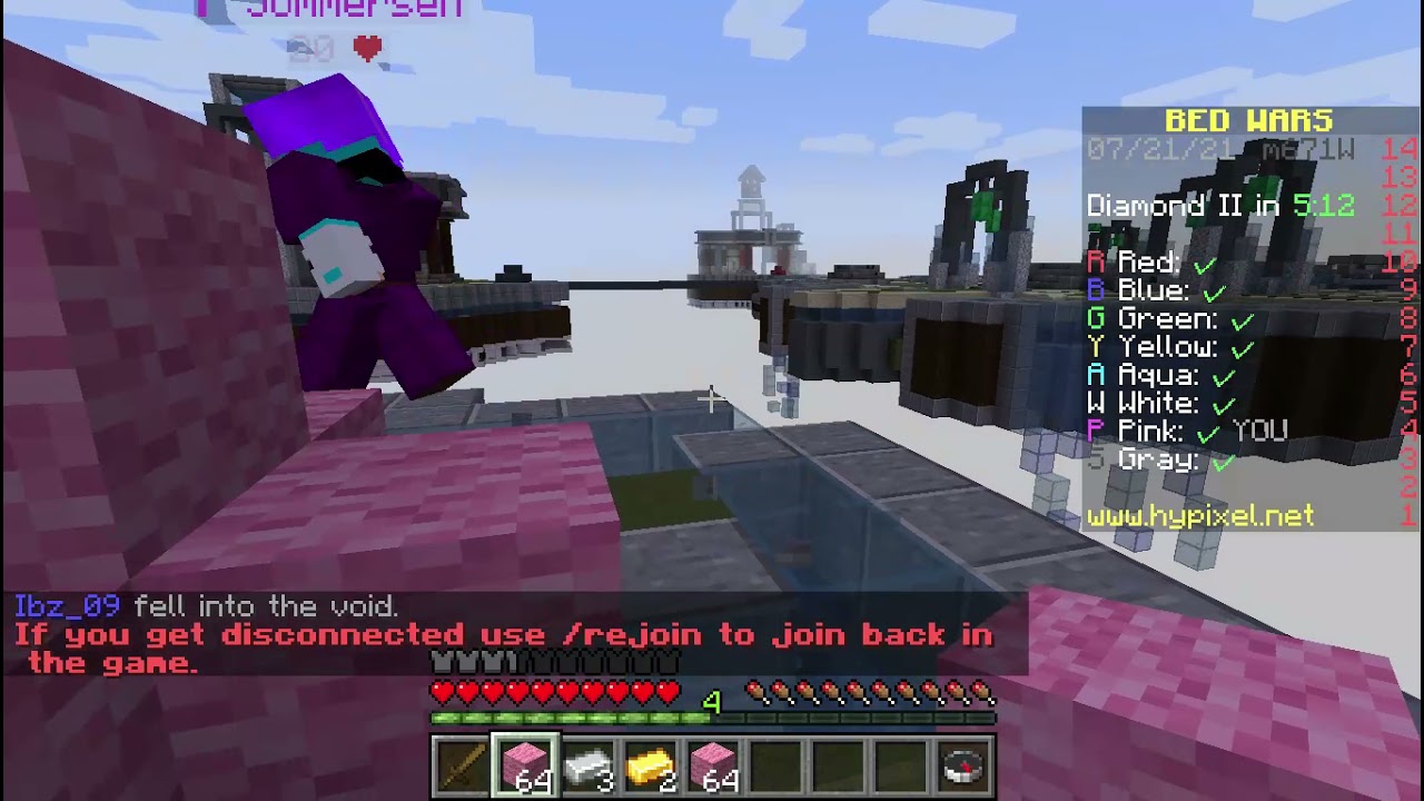Minecraft bed wars temtam venser solo edupla