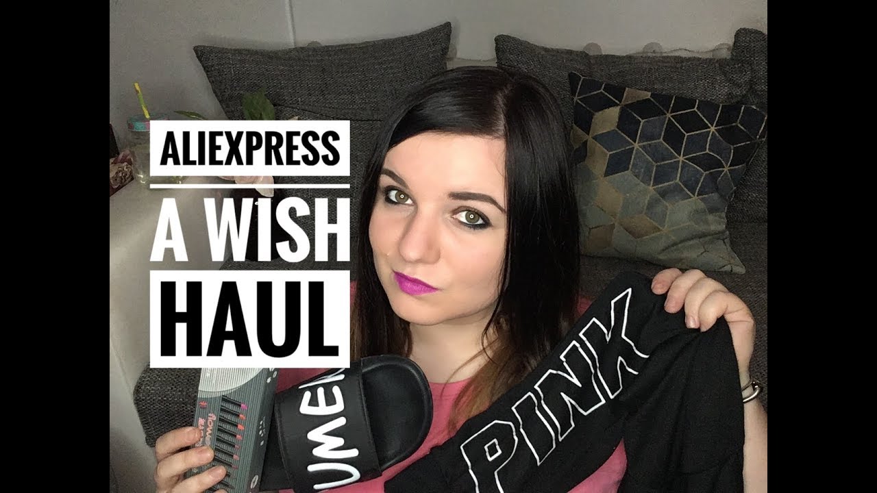 Aliexpress a Wish Haul - n&aacute;kupy za duben 2018
