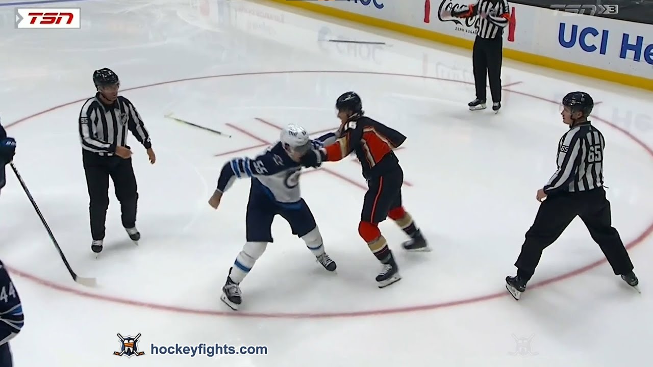 Mark Scheifele vs Ryan Strome Dec 10, 2023