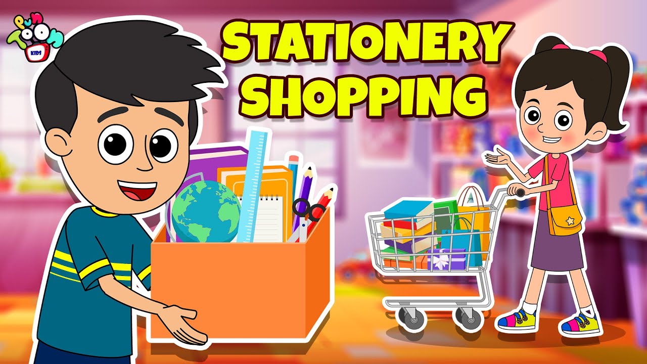Stationery Shopping  | বাংলা গল্প | বাচ্চাদের জন্য নৈতিক গল্প | PunToon Kids Bengali
