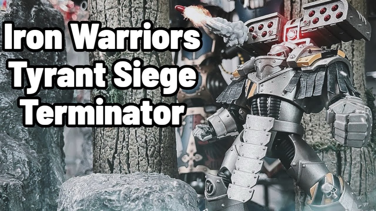 JoyToy Warhammer Iron Warriors Tyrant Siege Terminator 