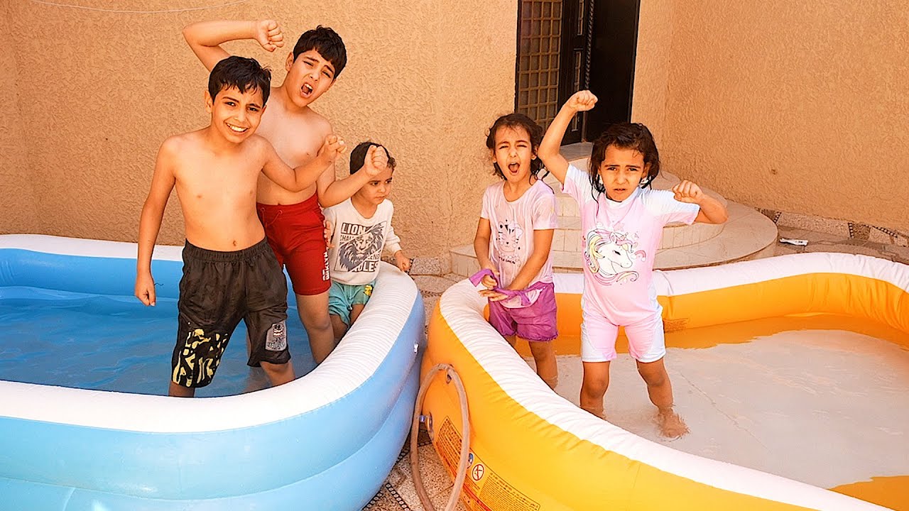 مسبح البنات ضد مسبح الاولاد ! شفا