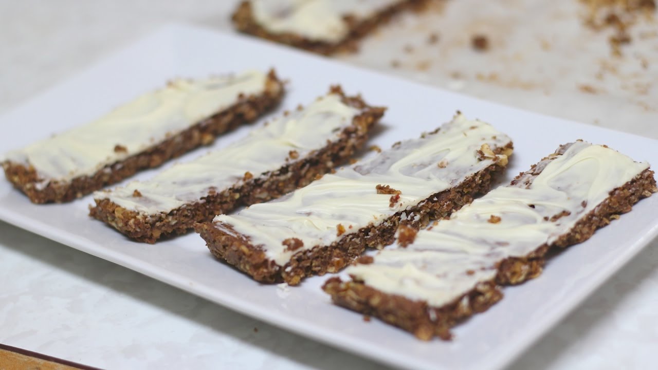 Homemade No-Bake Crunchy Granola Bar Video Recipe | Bhavna's Kitchen
