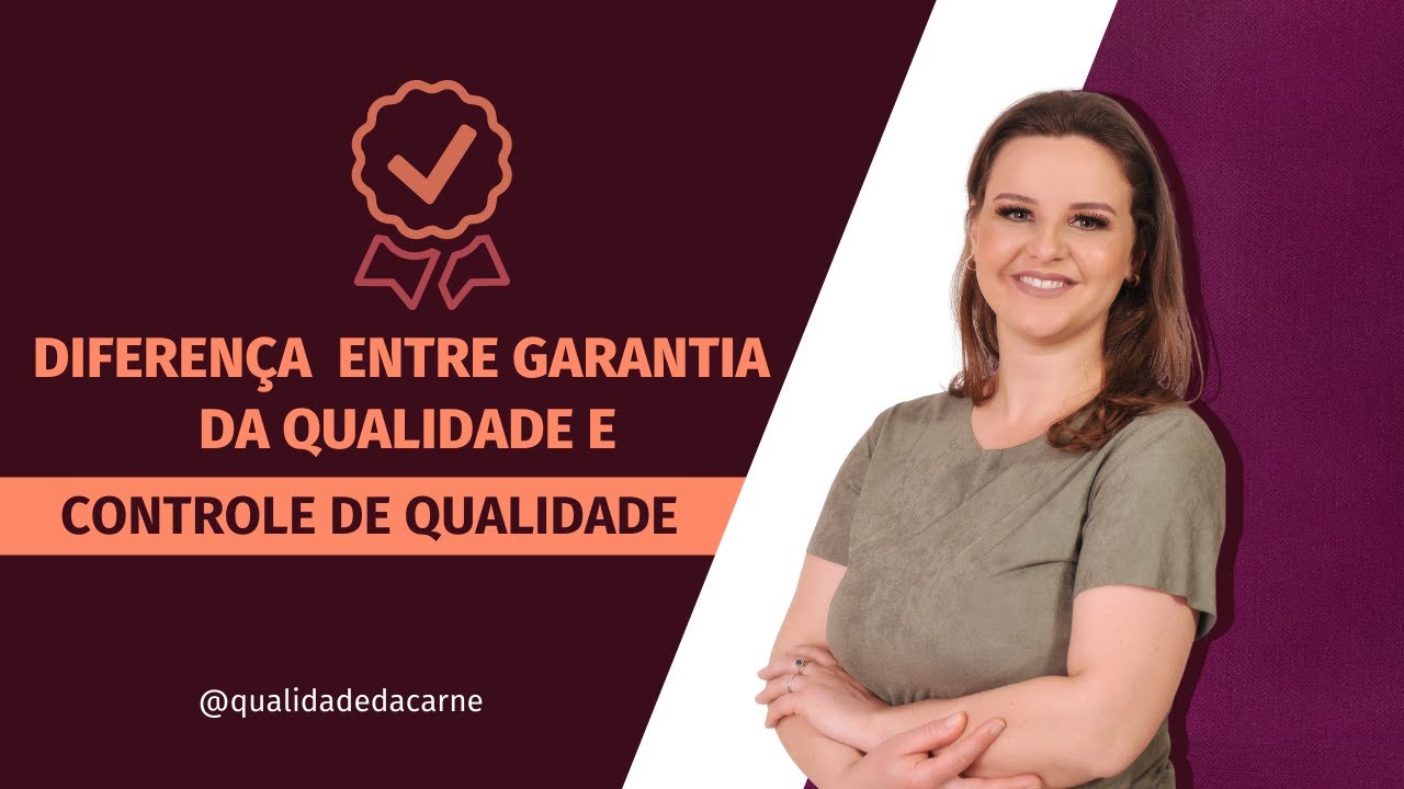 Diferen&ccedil;a entre o controle de qualidade e a garantia da qualidade