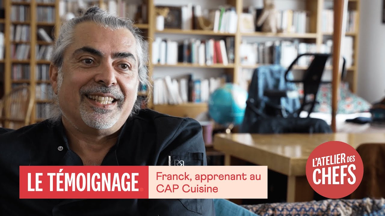 [À LA RENCONTRE DE NOS APPRENANTS] - Découvrez Franck, apprenant du CAP Cuisine.