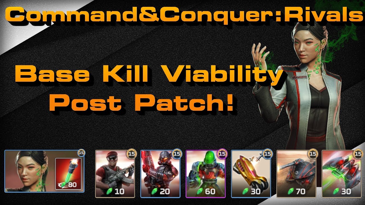 C&C Rivals: Base Kill Viability Post Patch!