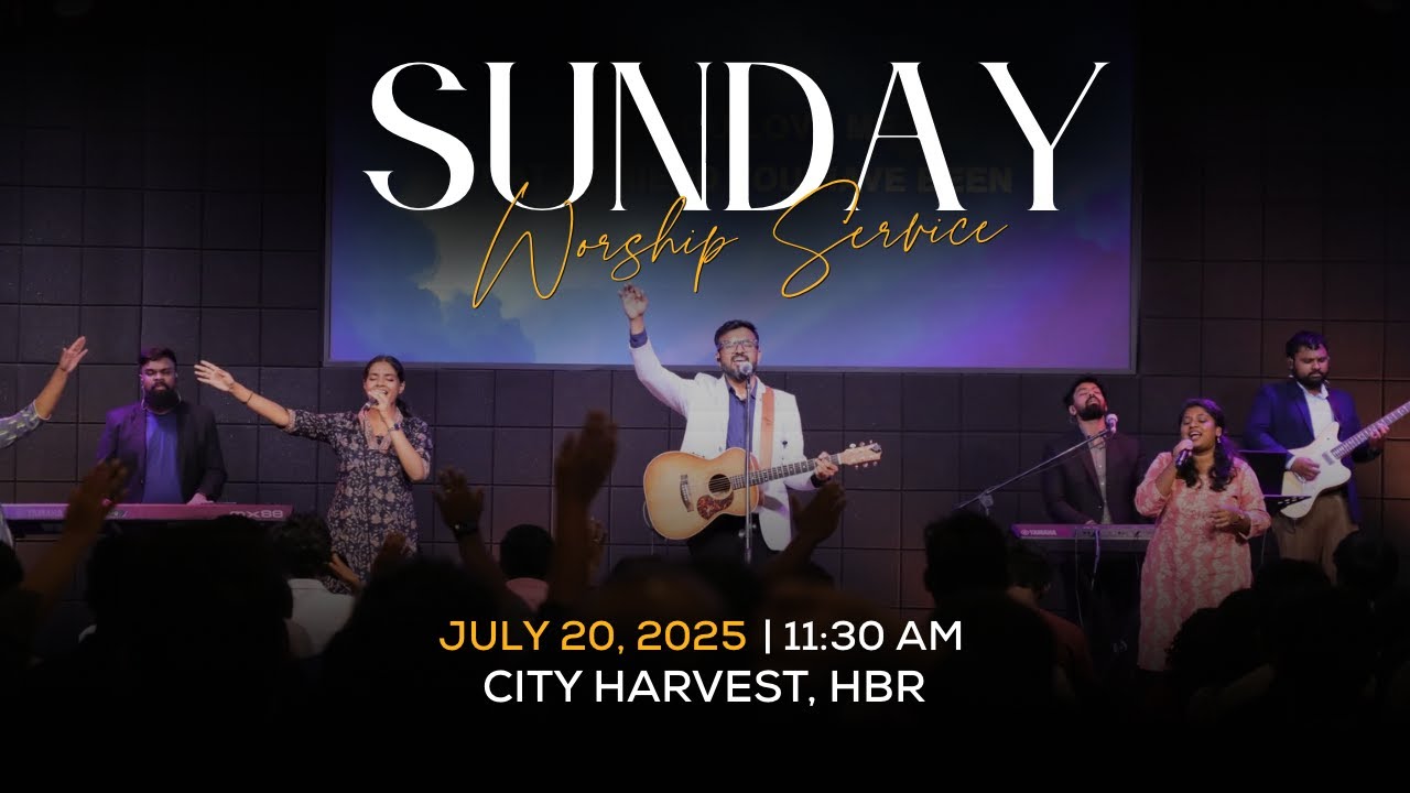 🔴LIVE Sunday Second Service | Live Online Church Service | City Harvest | July 20, 2025