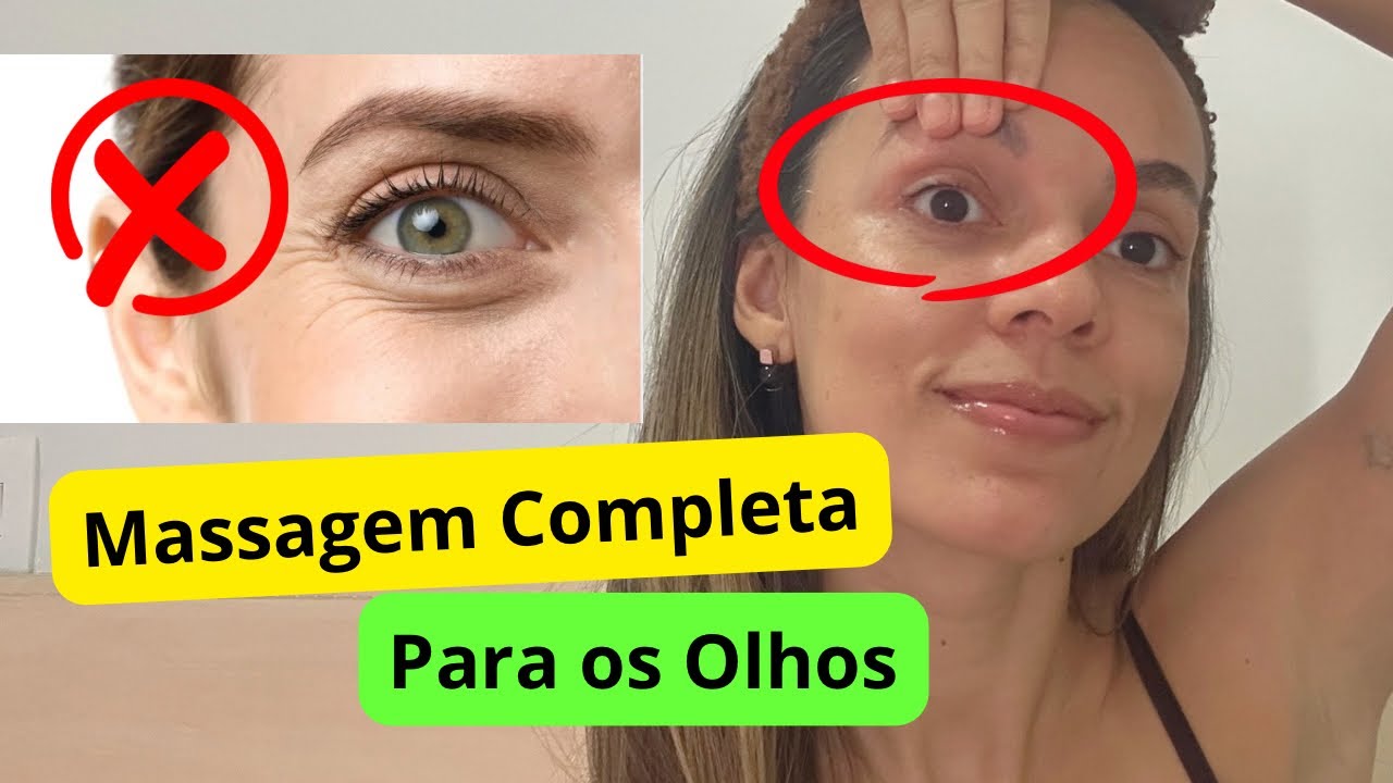 Para menos Rugas de Pés de Galinha e Olheiras! Faça junto!