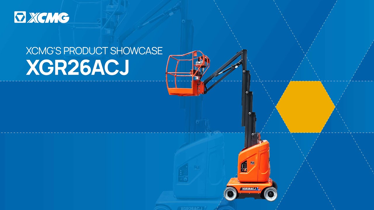 XCMG XGR26ACJ Mast Boom Lift &ndash; Compact, Powerful, and Built for Versatility