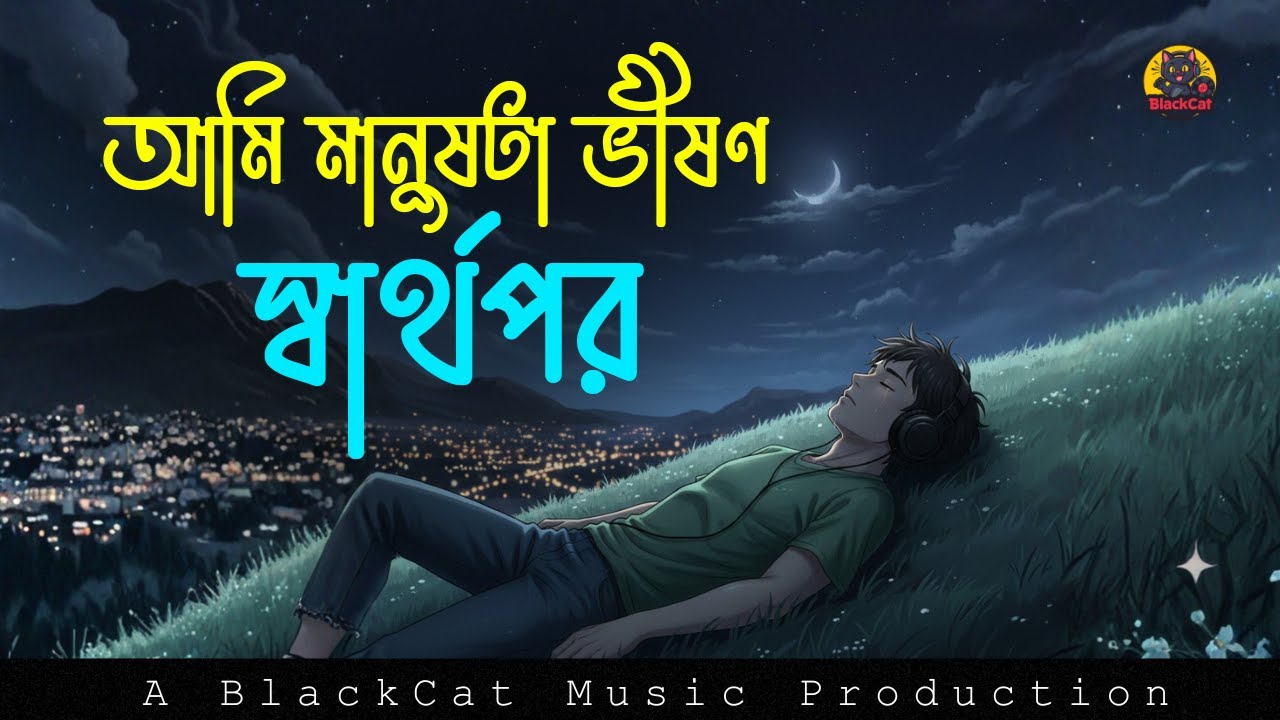 আমি মানুষটা ভীষণ স্বার্থপর | Ami Manushta Bhishon Sharthopor | Bangla New Song | BlackCat Music