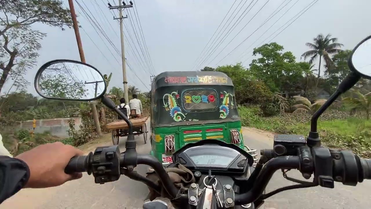 Nabiganj Ghat to Sonargaon Mograpara pure raw bike ride