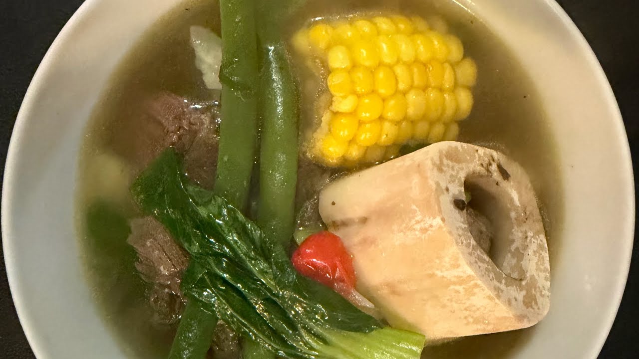Beef soup (Bulalo)