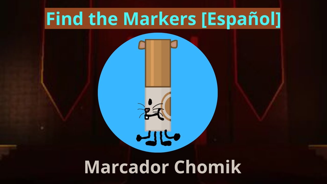 Como conseguir el Marcador Chomik (Insano) - Find the Markers | Roblox