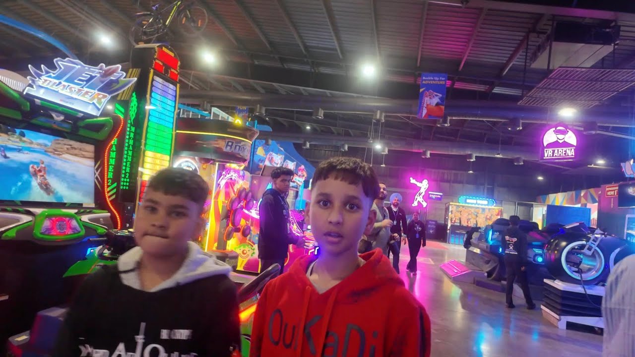 Joshua & Caleb’s EPIC Adventure at Hop Up Zirakpur! 🎢🔥 | Best Kids Day Out!