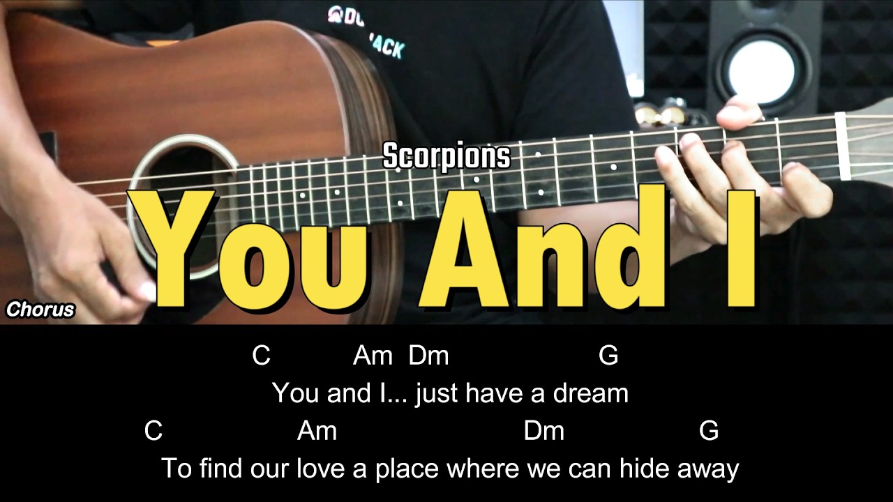 You And I - Scorpions | EASY Guitar Tutorial - Chords / Lyrics - Guitar Lessons