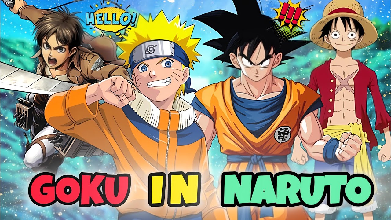GOKU IN NARUTO UNIVERSE ??