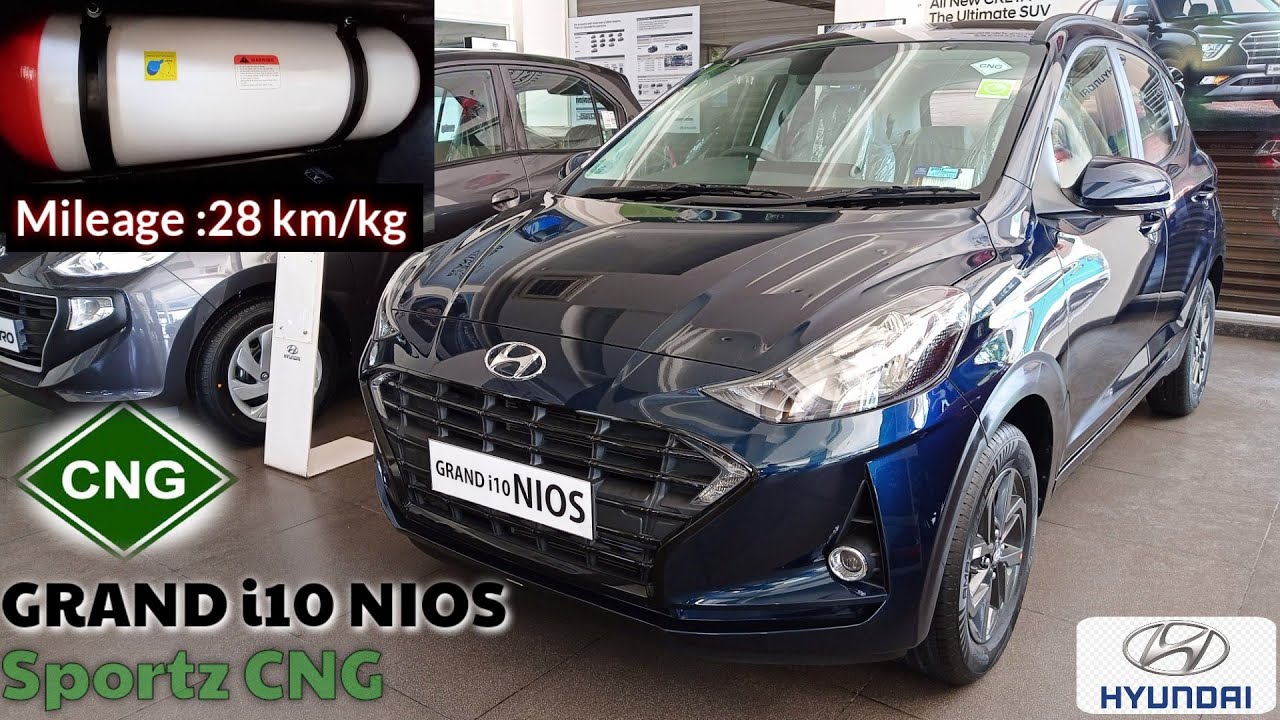 2021 Grand i10 Nios CNG detailed Review...|Sportz CNG||Specifications||Features||Prices|