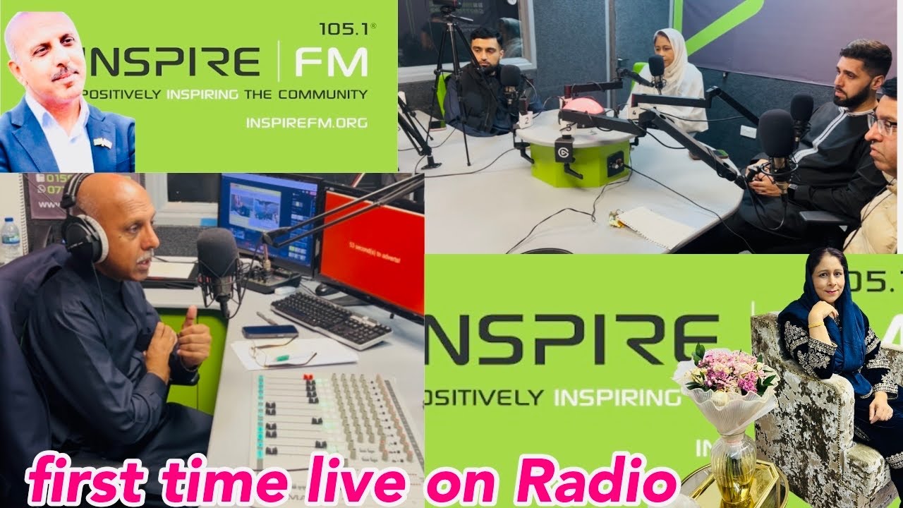 Im First Time Live On Inspire Radio FM Luton | My Pleasure Meeting With KORT Owner Ch Akhtar Sahib,