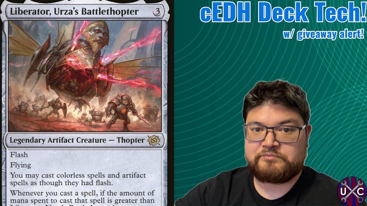 cEDH Deck Tech! With Liberator, Urza's Battlethopter!  Is this playable in cEDH!?