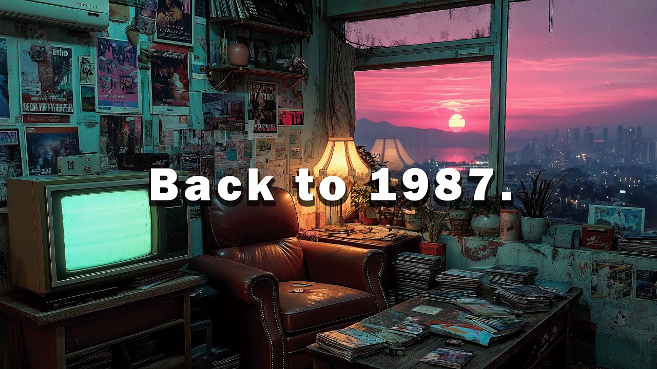 Urban Sunset Rooftop 🌆 | Retro Synth Pop & Nostalgic Vibes