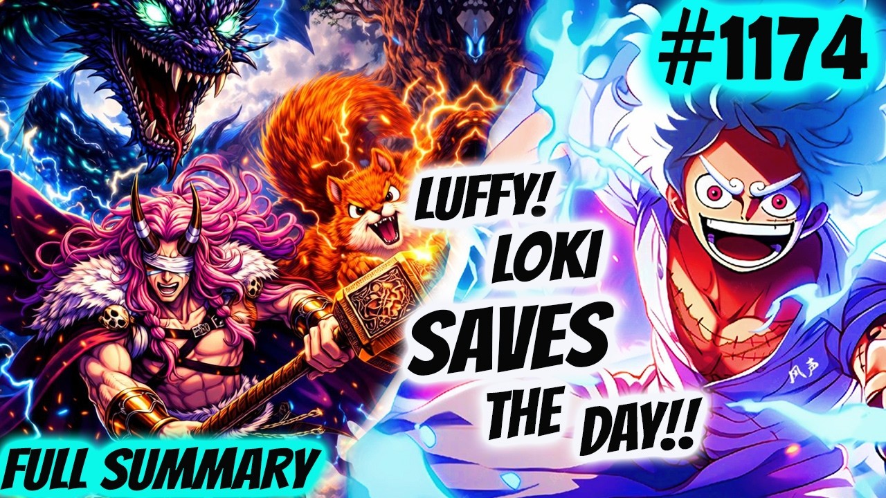 Giant Luffy and Dragon Loki!! Niyanig Ang Buong Elbaph | One Piece Chapter 1174 Summary
