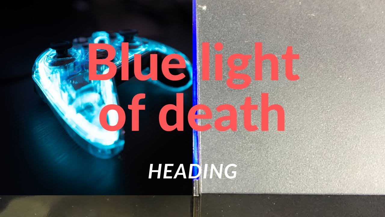 ps4 blue light and turn of issue solved