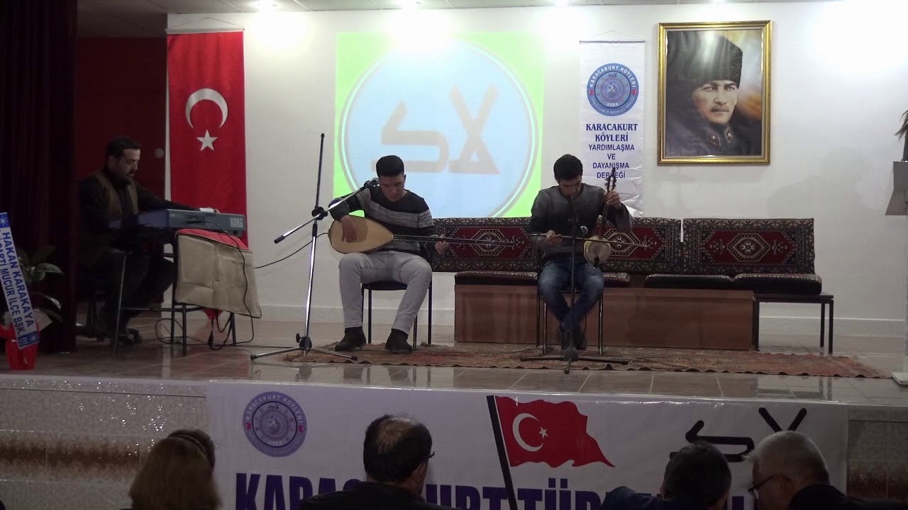 KARACAKURT TÜRKMEN DERNEĞİ ATATÜRK MUCURDA TİYATRO 22 12 2017