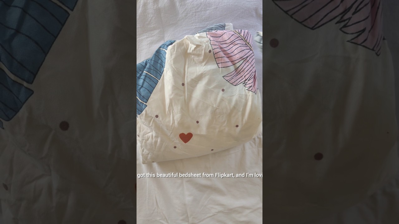Summer-Ready Bedsheet from Flipkart  #bedsheets #summer #review #shortsfeed  #flipkart #bedsheet
