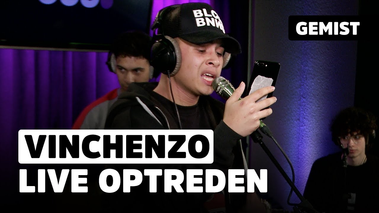 Vinchenzo covert Ronnie Flex, Famke Louise & Maan | Live bij De Middagshow met Ivo