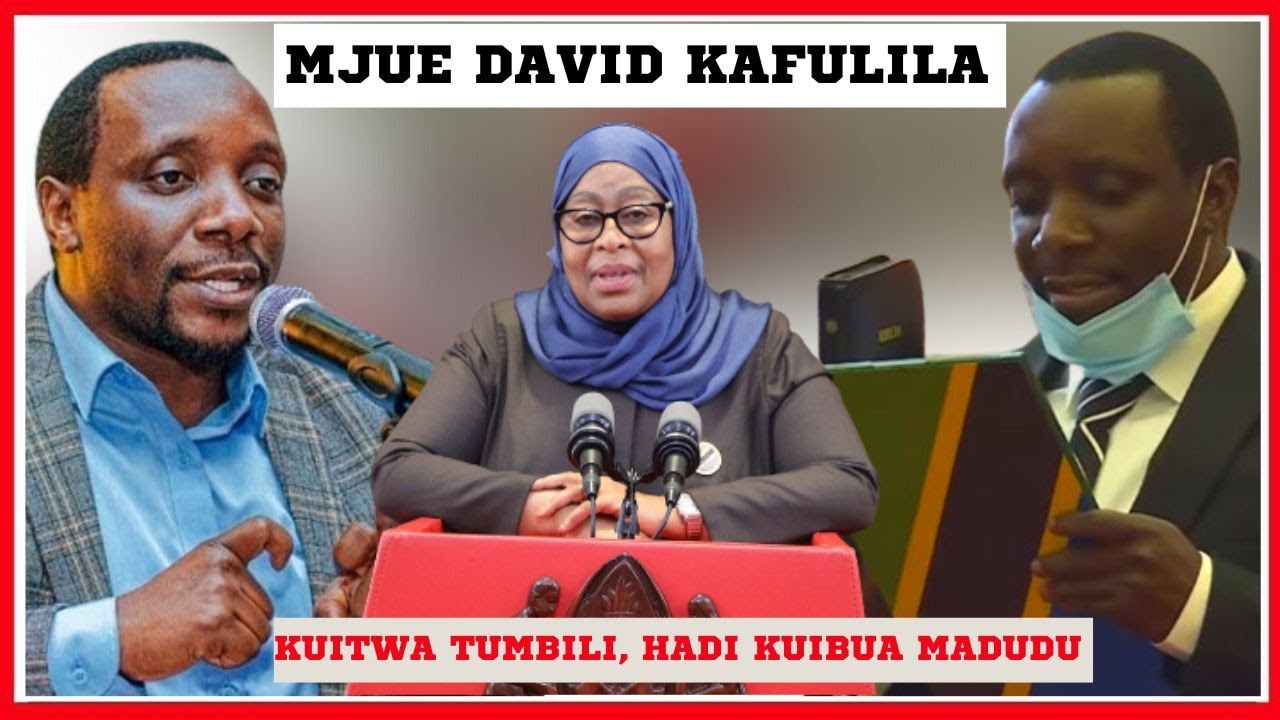 DAVID KAFULILA; 'JENERALI' wa SIASA, KAKULIA CHADEMA, KANG’ARA NCCR, KAULA kwa RAIS SAMIA...