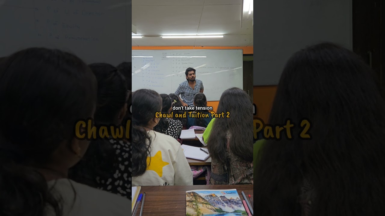 A Day in Tuition | Part 2 | Sanjay  Appan #commerce