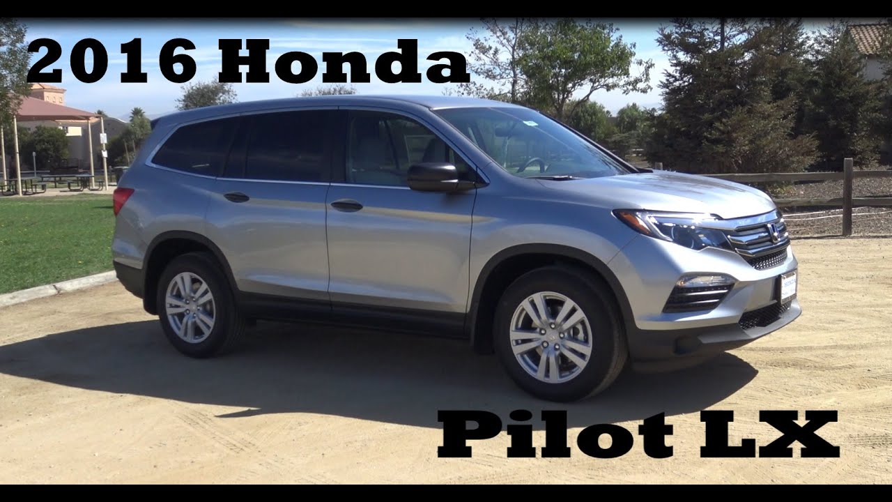 Обзор Honda Pilot LX 2016 года