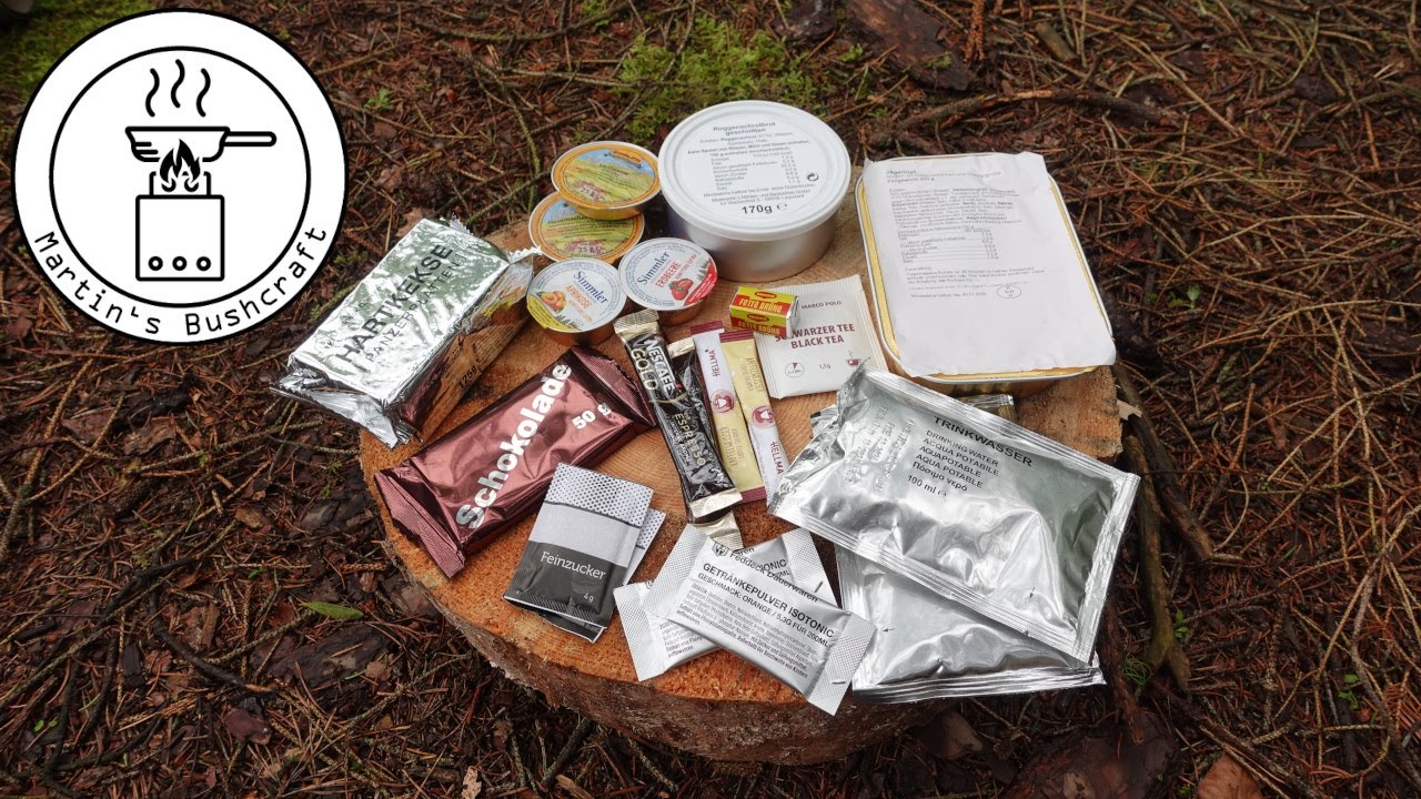 Bundeswehr EPA Tagesration schmeckt sie oder nicht ??? | Martin´s Bushcraft