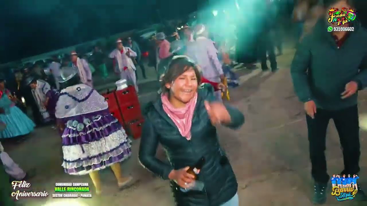 ♪Agrupación Barrio Azul - MIX DISCO / POMATA - PERÚ