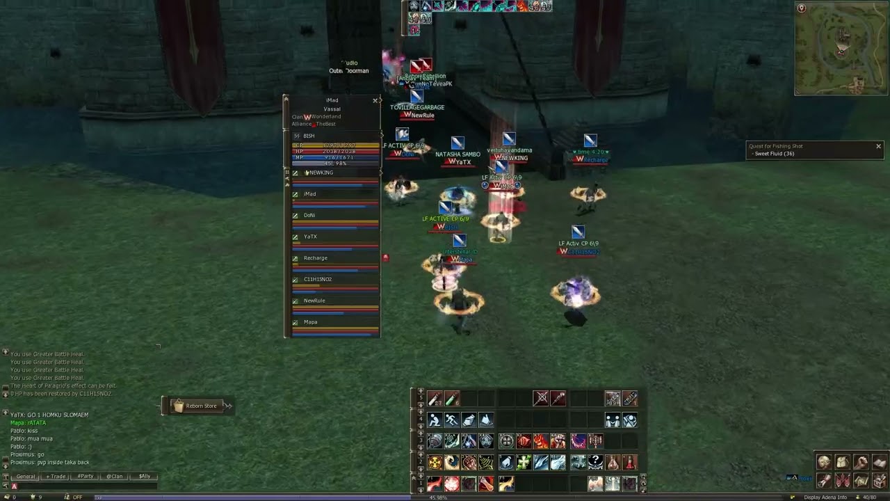 Reborn Signature Franz First Siege of Gludio