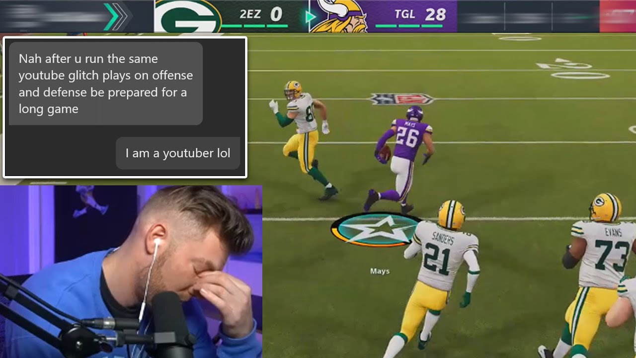 Throne gets called out for exploiting Madden...
