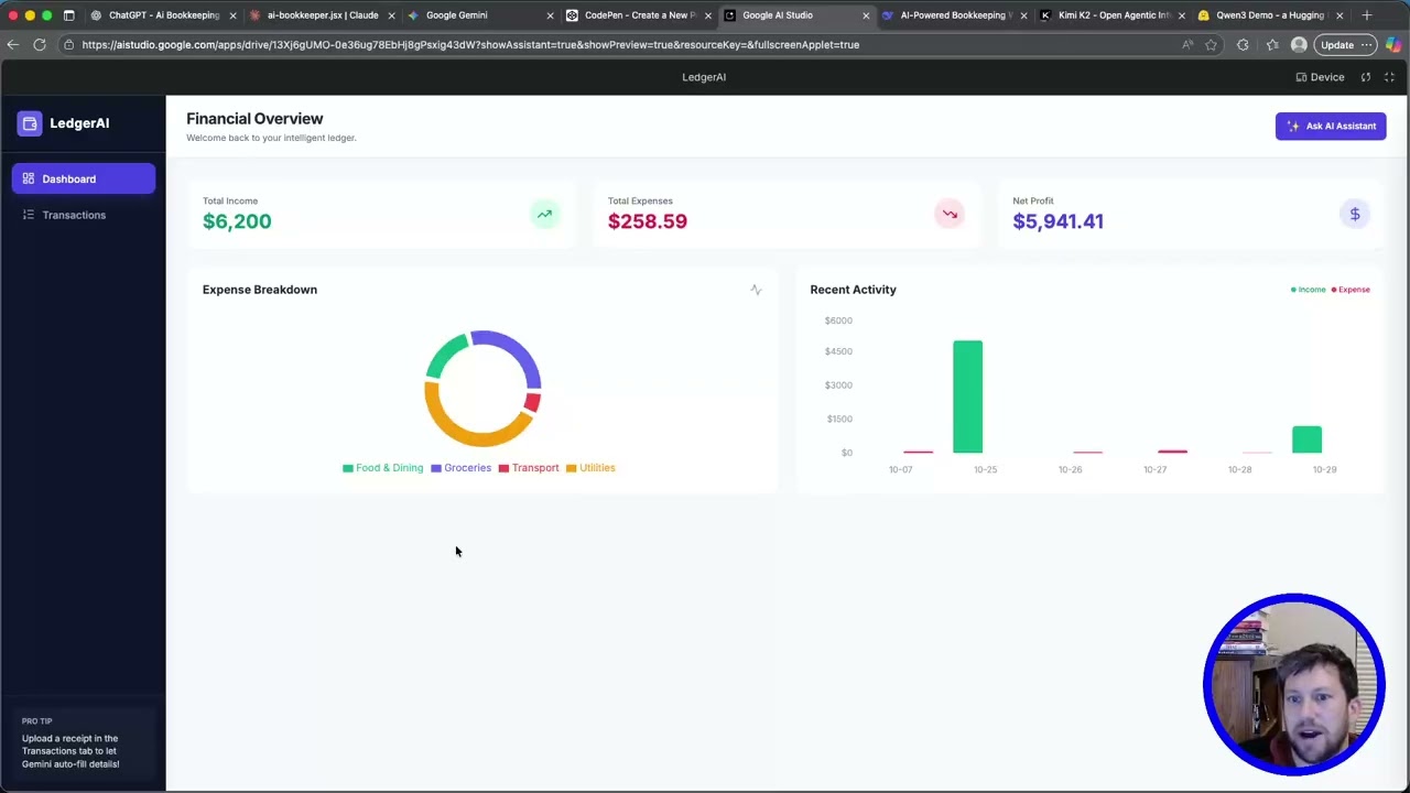 Битва бухгалтерских приложений! ChatGPT 5.2 против Claude Opus 4.5 против Gemini 3 Pro против при...