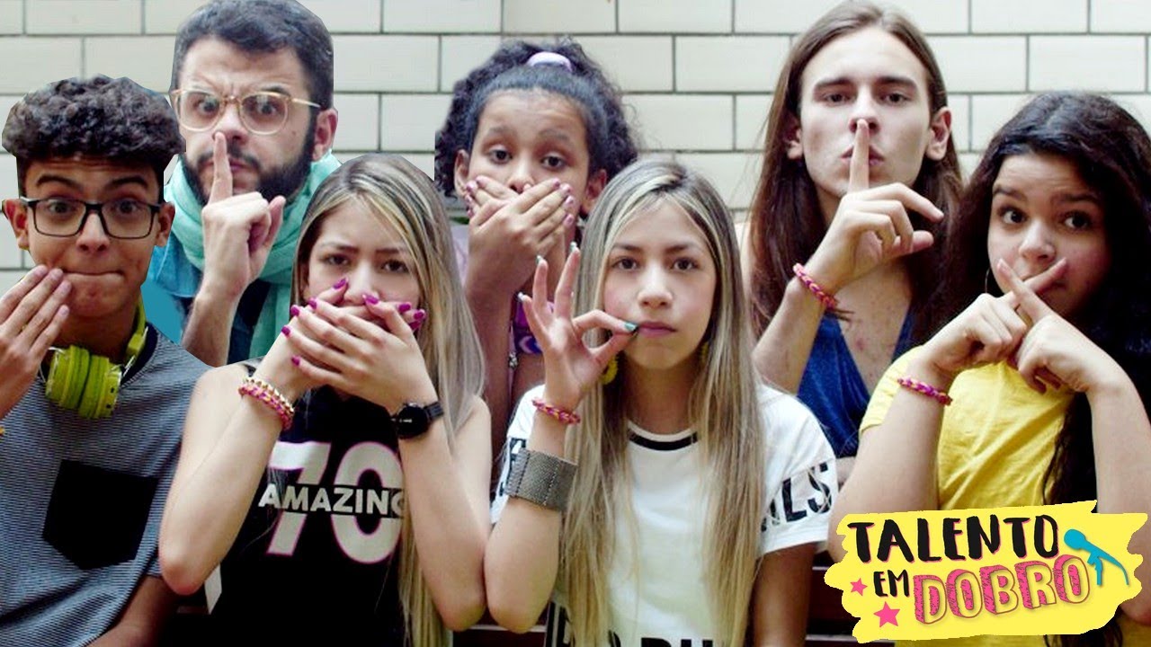 DESAFIO DO SILÊNCIO - WEBSERIE TALENTO EM DOBRO - PLANETA DAS GÊMEAS