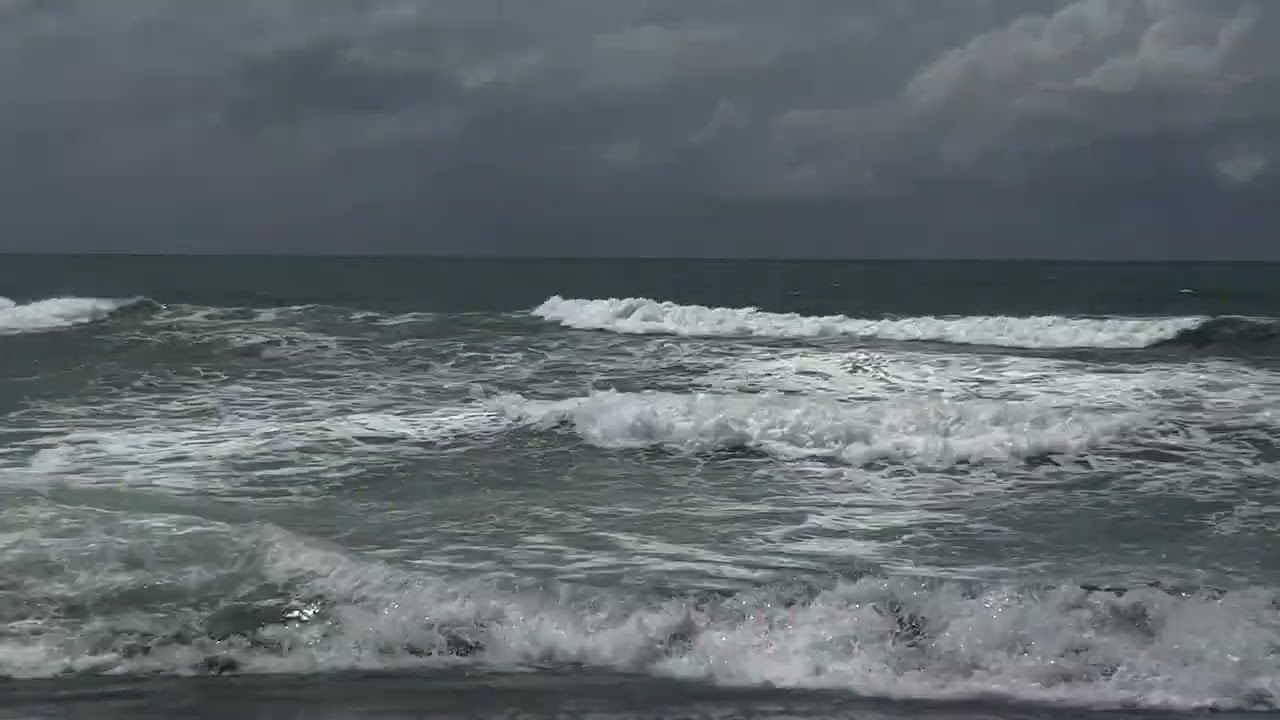 ASMR Ocean Sounds | Peaceful Beach Ambience