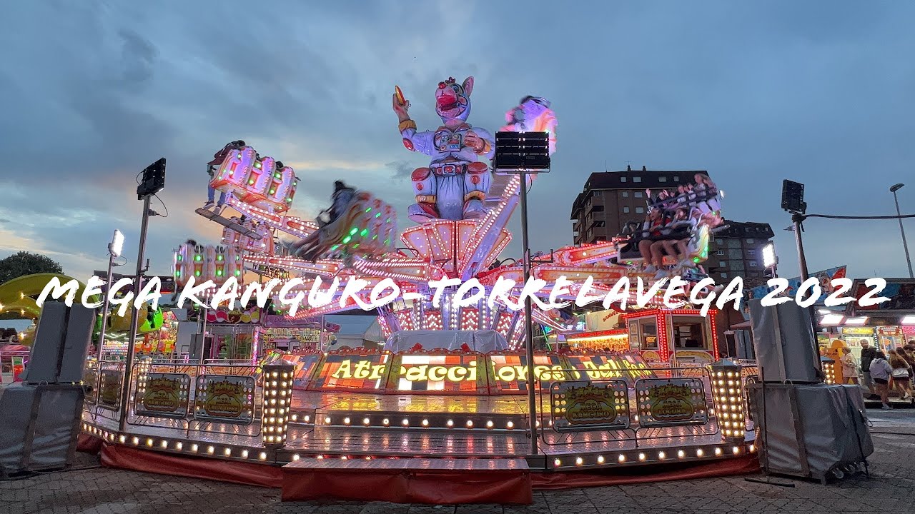 Mega Kanguro (A.Jalfe)- Feria de Torrelavega 2022 | Atracciones de feria