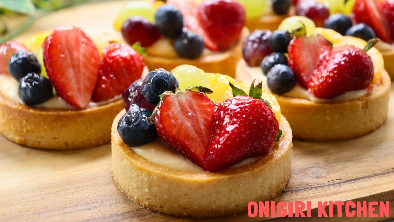 Fruits Tart【フルーツタルト】【Tarte】【Custard】【Pastry Cream】