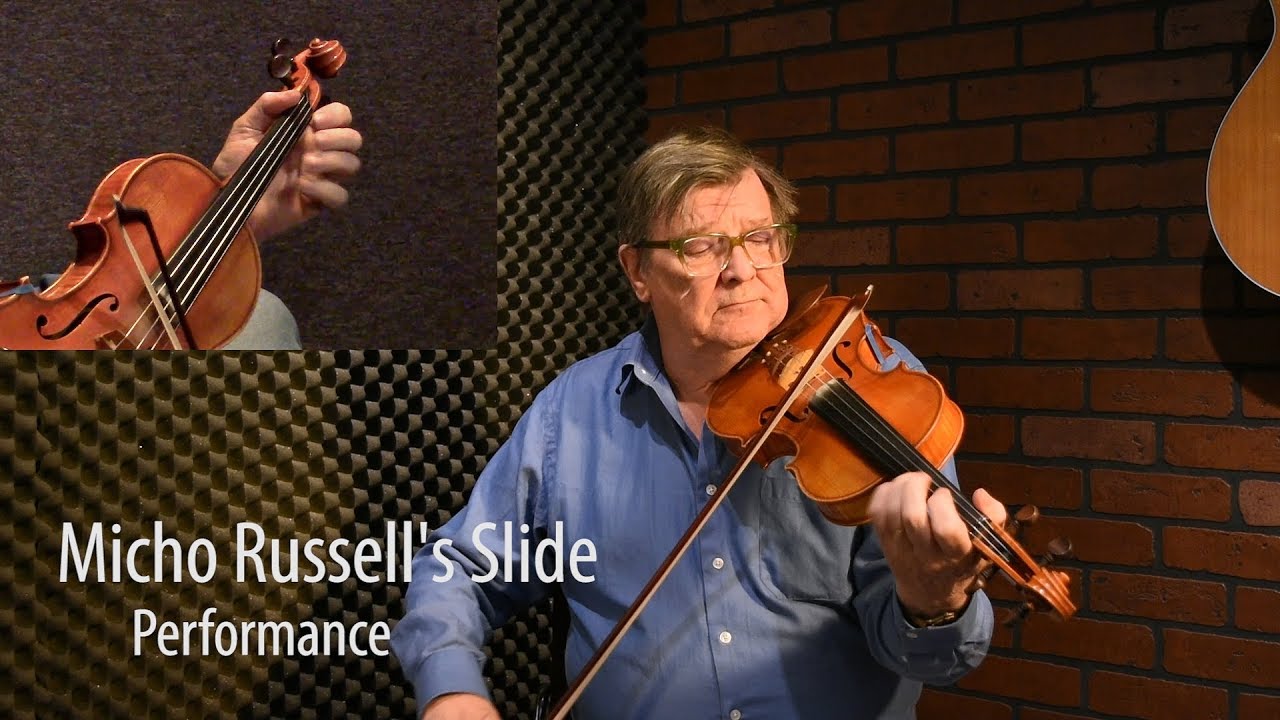 Micho Russell's Slide - Trad Irish Fiddle Lesson by Kevin Burke