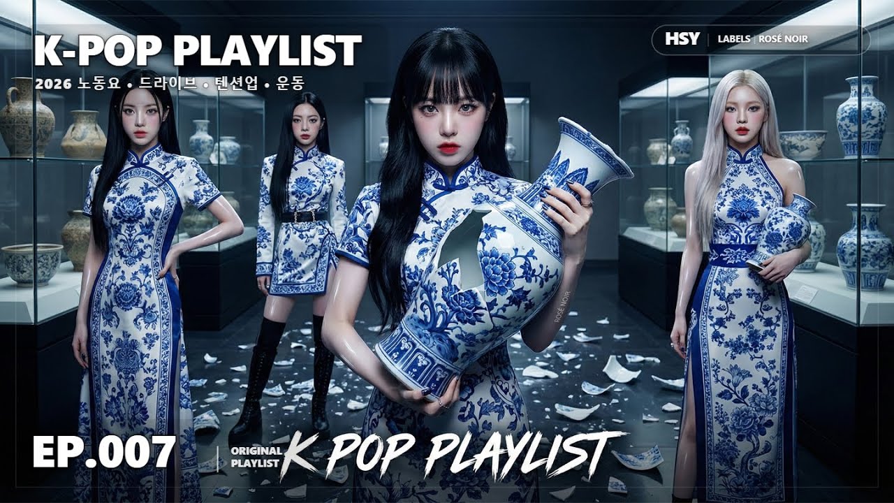 2026 최신 K-POP 플레이리스트 07 🎧 듣기만 해도 기분 좋아지는 인기곡 모음 | 노동요, 드라이브 [HSY]