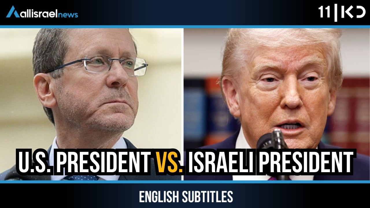 “He Should Be Ashamed”: Trump Pressures Israeli President Herzog Over Netanyahu Pardon | KAN 11