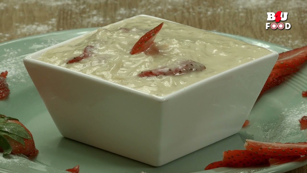 Ramadan Special - Strawberry Kheer | Shahena Ali #RamadanRecipes #B4UFood