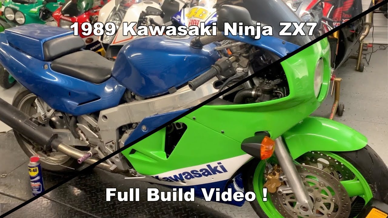 1989 Kawasaki Ninja ZX7 Full Build