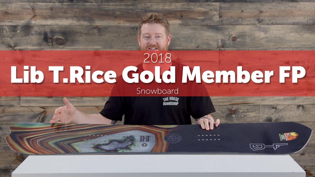 2018 Lib T.Rice Pro Gold Member FP Snowboard - Review