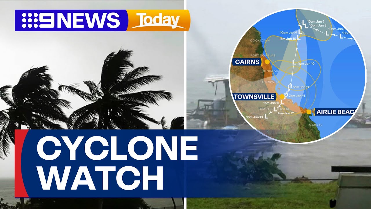 North Queensland community told to prepare for destructive weather | 9 News Australia