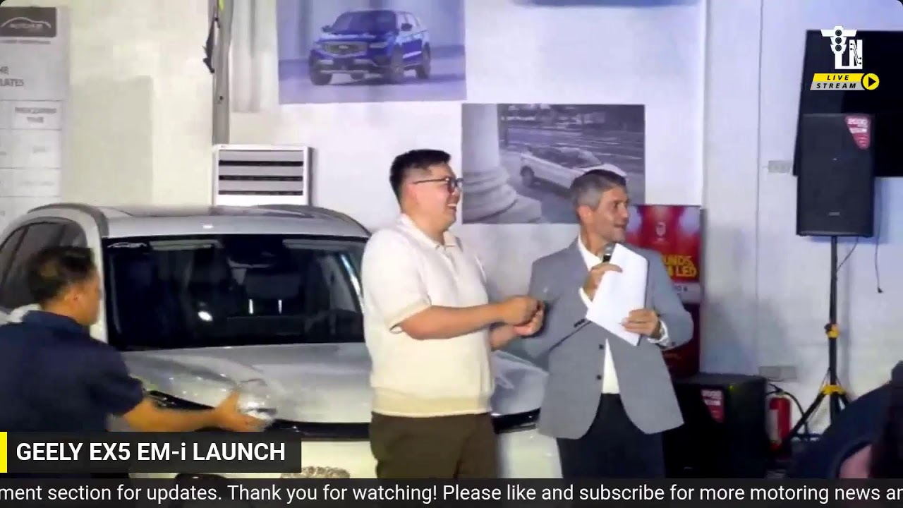 GEELY EX5 EM-i LAUNCH LWTN